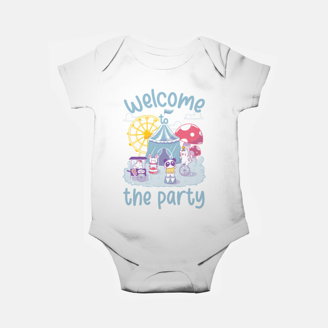 Traveling Circus-Baby-Basic-Onesie-tobefonseca