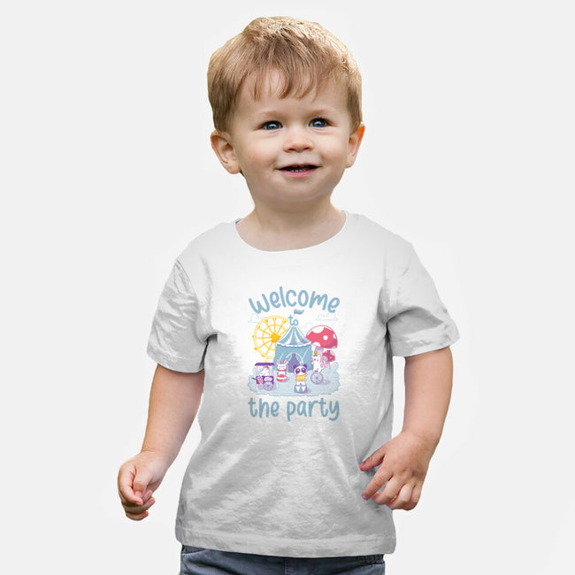 Traveling Circus-Baby-Basic-Tee-tobefonseca