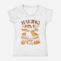 Baking Love-Womens-V-Neck-Tee-tobefonseca