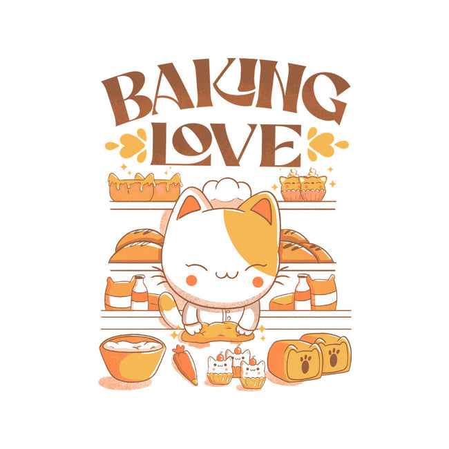 Baking Love-Womens-Fitted-Tee-tobefonseca