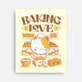 Baking Love-None-Stretched-Canvas-tobefonseca