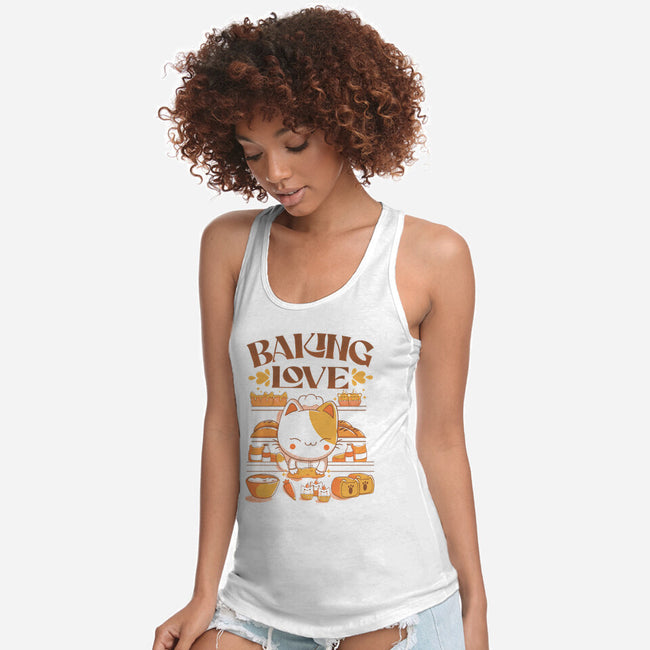 Baking Love-Womens-Racerback-Tank-tobefonseca