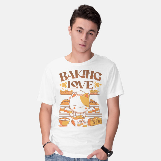 Baking Love-Mens-Basic-Tee-tobefonseca