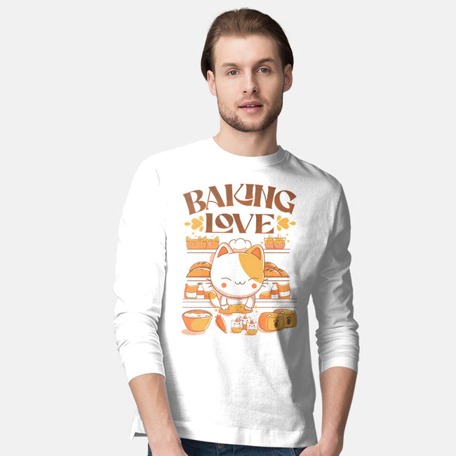 Baking Love-Mens-Long Sleeved-Tee-tobefonseca