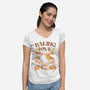 Baking Love-Womens-V-Neck-Tee-tobefonseca