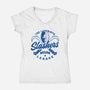 The Labyrinth League-Womens-V-Neck-Tee-Getsousa!