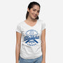 Haddonfield League-Womens-V-Neck-Tee-Getsousa!