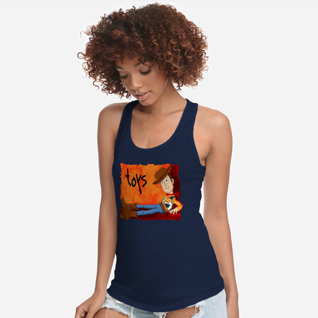 Toys Issues-Womens-Racerback-Tank-jasesa