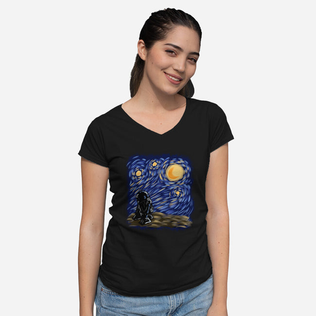 R2 Night-Womens-V-Neck-Tee-nickzzarto