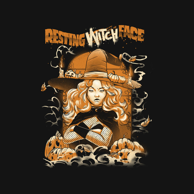 Resting Witch Face-None-Polyester-Shower Curtain-Massai