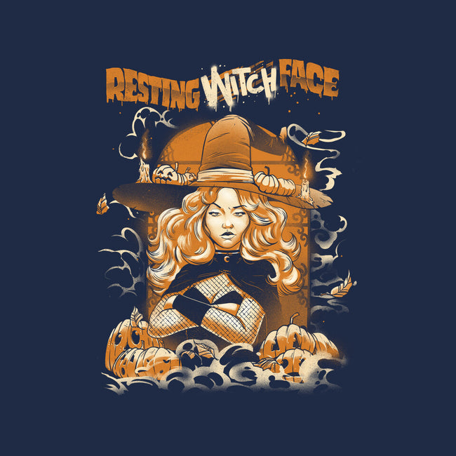 Resting Witch Face-Mens-Heavyweight-Tee-Massai