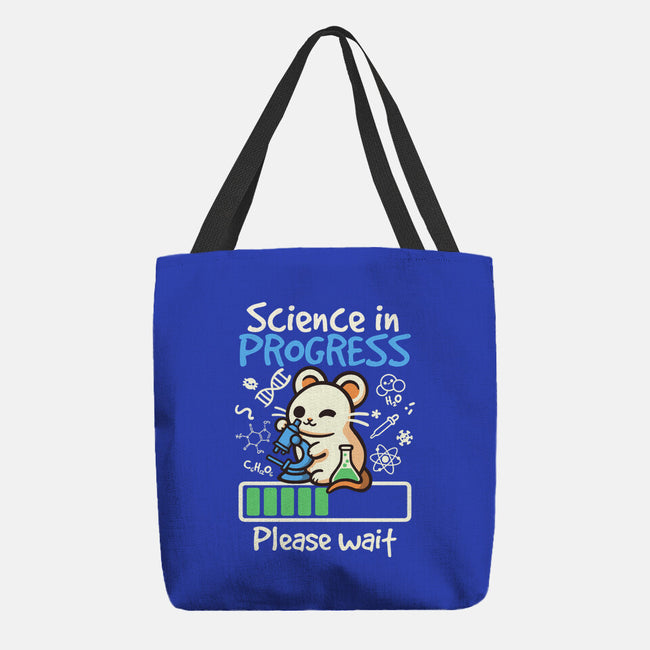 Science In Progress-None-Basic Tote-Bag-NemiMakeit