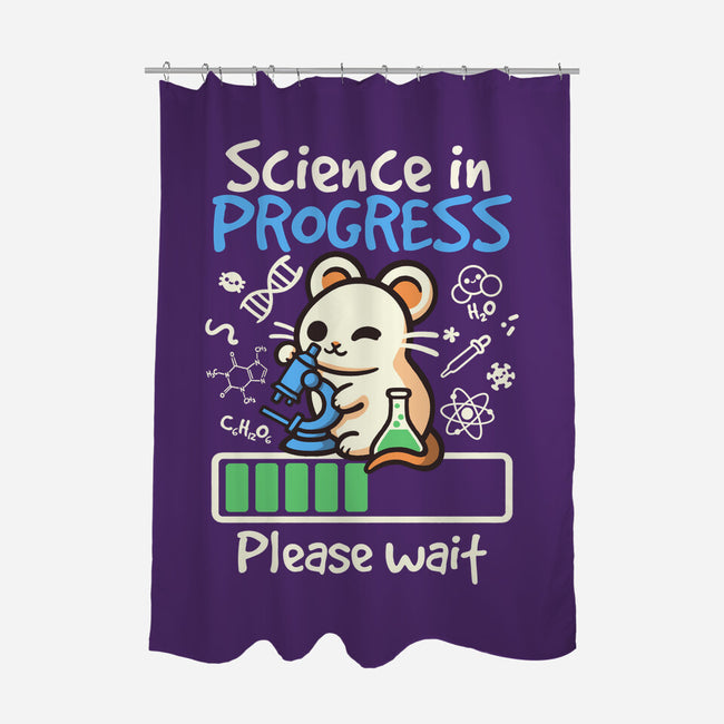 Science In Progress-None-Polyester-Shower Curtain-NemiMakeit