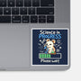 Science In Progress-None-Glossy-Sticker-NemiMakeit