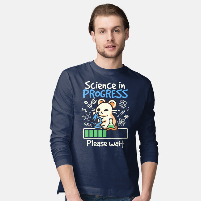 Science In Progress-Mens-Long Sleeved-Tee-NemiMakeit