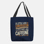 A Little More Caffeine-None-Basic Tote-Bag-BridgeWalker