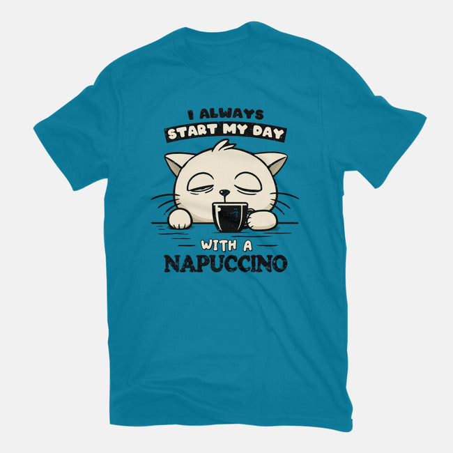 Always Napuccino-Womens-Fitted-Tee-BridgeWalker