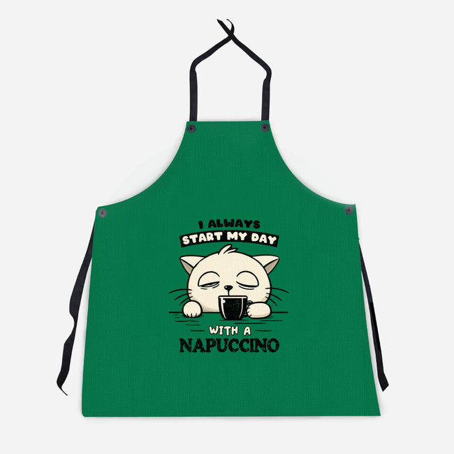 Always Napuccino-Unisex-Kitchen-Apron-BridgeWalker