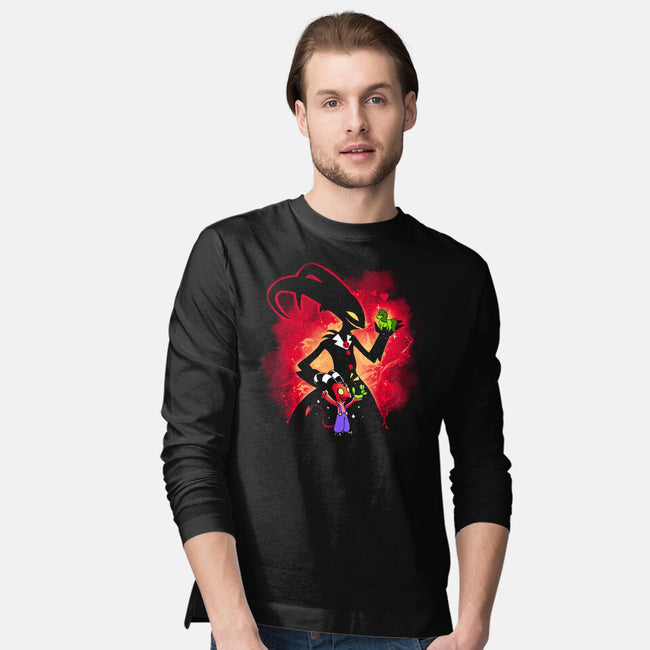 Demon Boss-Mens-Long Sleeved-Tee-Vallina84