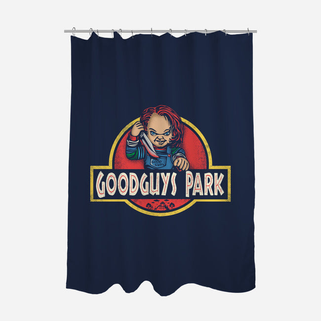 Good Guys Park-None-Polyester-Shower Curtain-turborat14