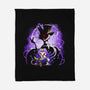 Demon Owl-None-Fleece-Blanket-Vallina84