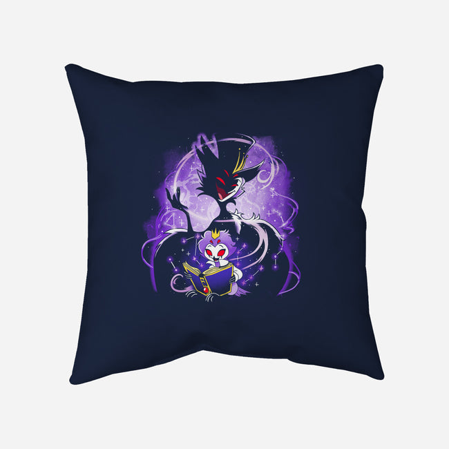 Demon Owl-None-Removable Cover w Insert-Throw Pillow-Vallina84