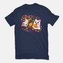 Halloween Kittens-Womens-Fitted-Tee-Vallina84