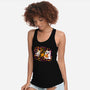 Halloween Kittens-Womens-Racerback-Tank-Vallina84