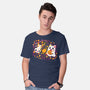 Halloween Kittens-Mens-Basic-Tee-Vallina84