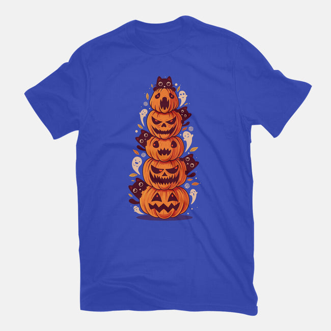 Spooky Tower-Mens-Basic-Tee-erion_designs