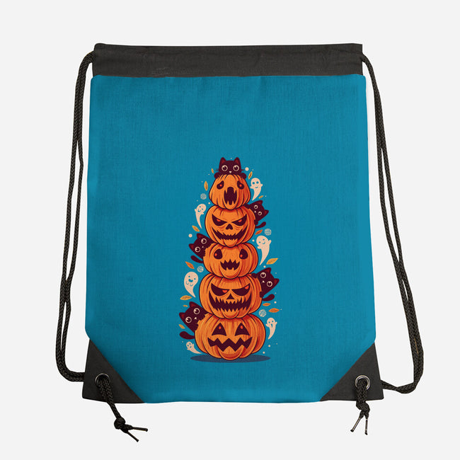 Spooky Tower-None-Drawstring-Bag-erion_designs