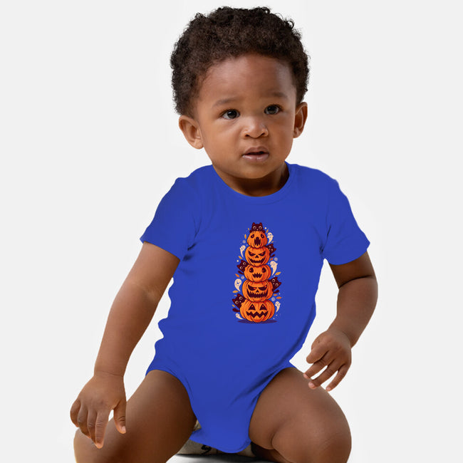 Spooky Tower-Baby-Basic-Onesie-erion_designs