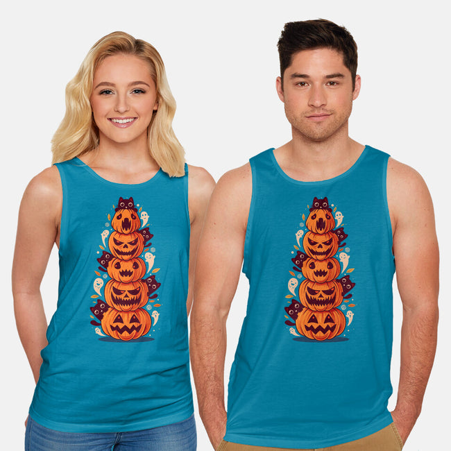 Spooky Tower-Unisex-Basic-Tank-erion_designs