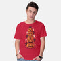 Spooky Tower-Mens-Basic-Tee-erion_designs