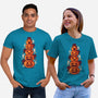 Spooky Tower-Unisex-Basic-Tee-erion_designs