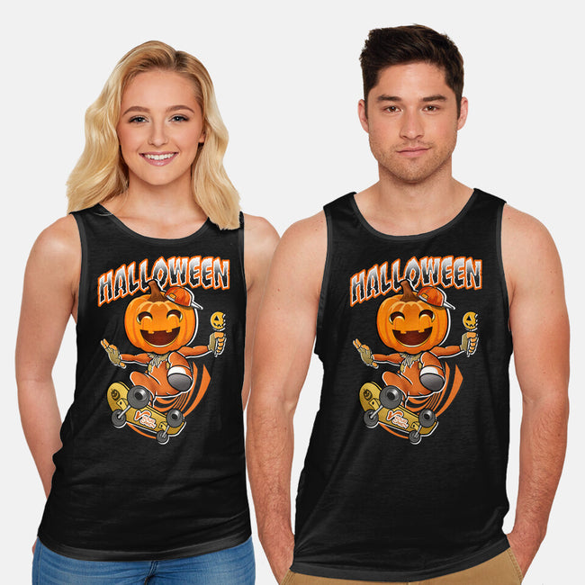 Skateboard Trickster-Unisex-Basic-Tank-palmstreet