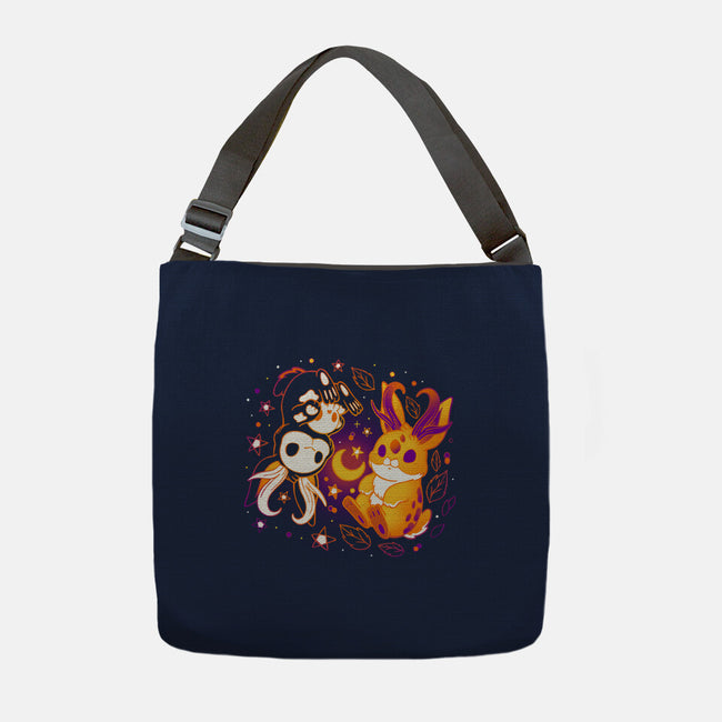 Halloween Jackalope-None-Adjustable Tote-Bag-Vallina84