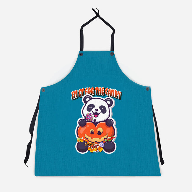 Just In It For The Candy-Unisex-Kitchen-Apron-palmstreet