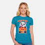 Just In It For The Candy-Womens-Fitted-Tee-palmstreet