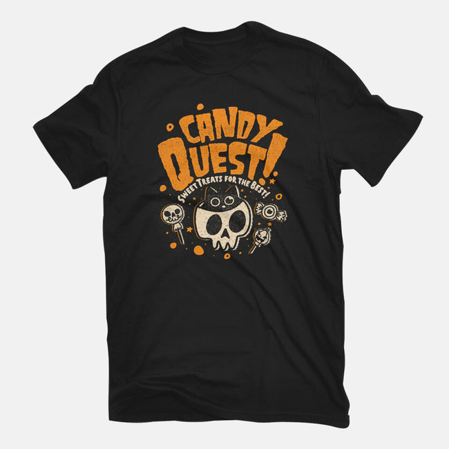 Candy Quest-Womens-Basic-Tee-Estudio Horta