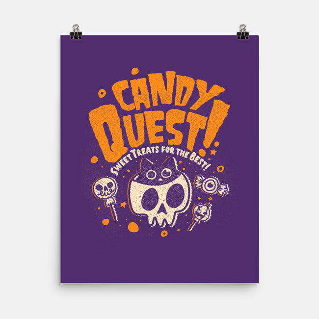 Candy Quest-None-Matte-Poster-Estudio Horta