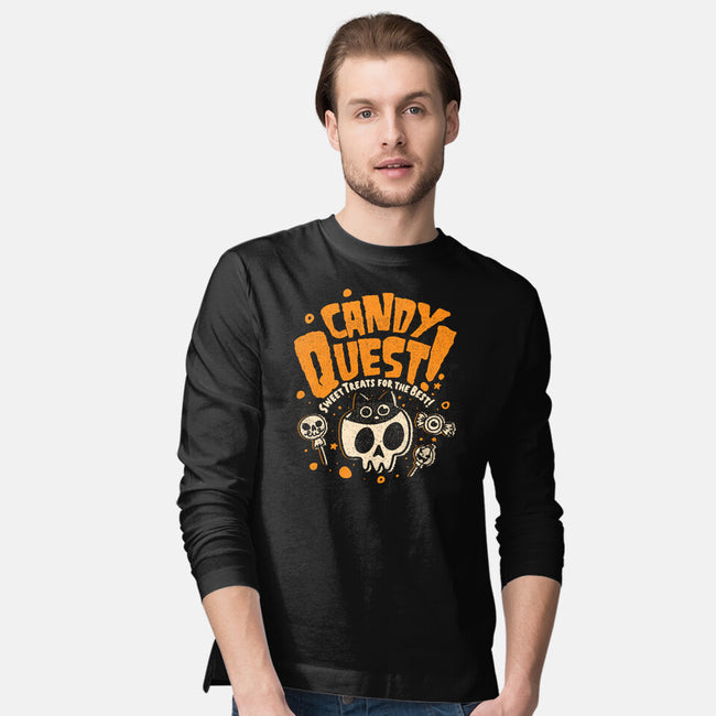 Candy Quest-Mens-Long Sleeved-Tee-Estudio Horta