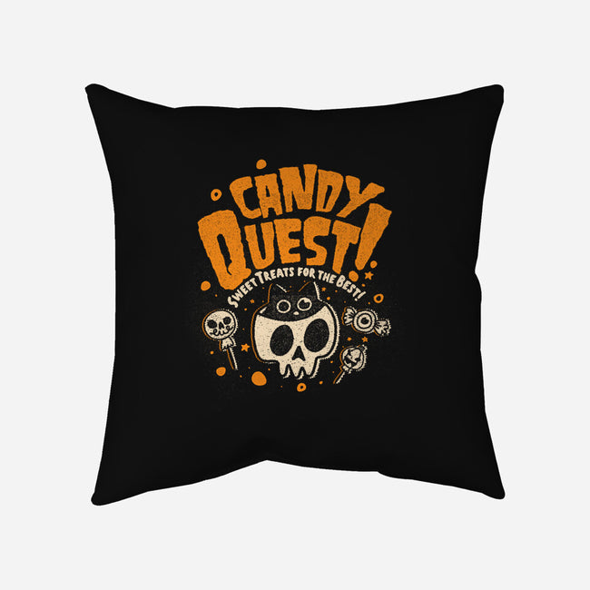 Candy Quest-None-Removable Cover w Insert-Throw Pillow-Estudio Horta