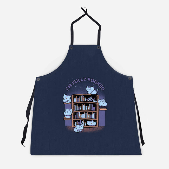 I Am Booked-Unisex-Kitchen-Apron-Astrobot Invention