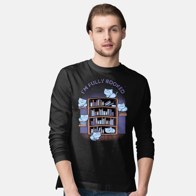 I Am Booked-Mens-Long Sleeved-Tee-Astrobot Invention