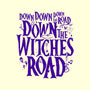 Down The Witches Road-None-Removable Cover w Insert-Throw Pillow-teesgeex