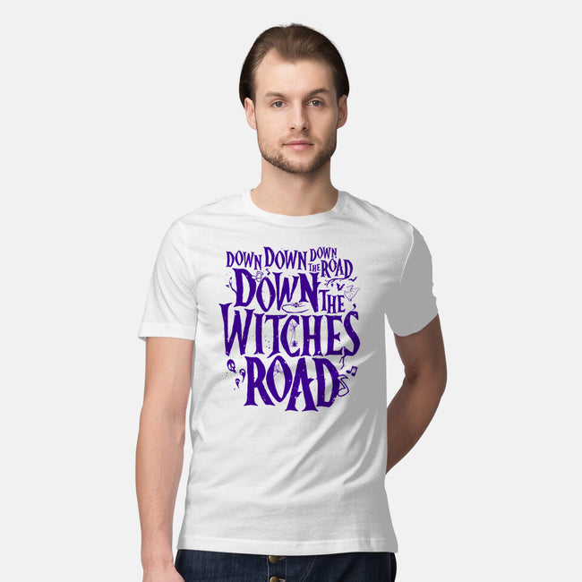 Down The Witches Road-Mens-Premium-Tee-teesgeex