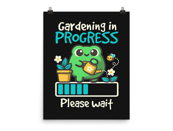 Gardening In Progress