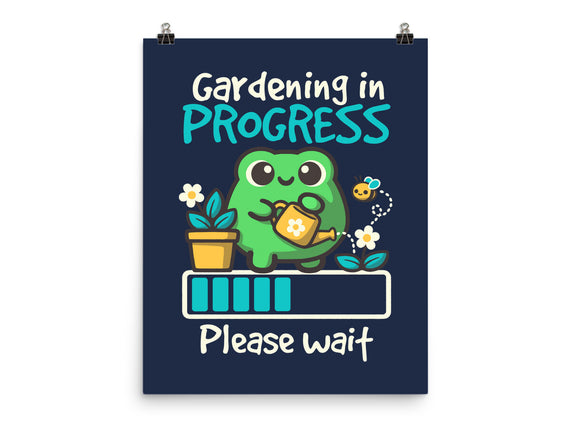 Gardening In Progress