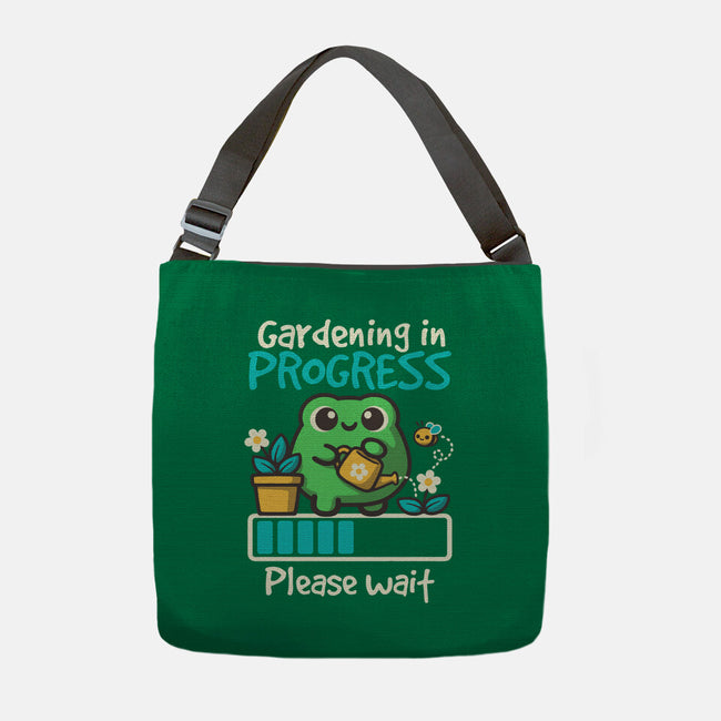 Gardening In Progress-None-Adjustable Tote-Bag-NemiMakeit